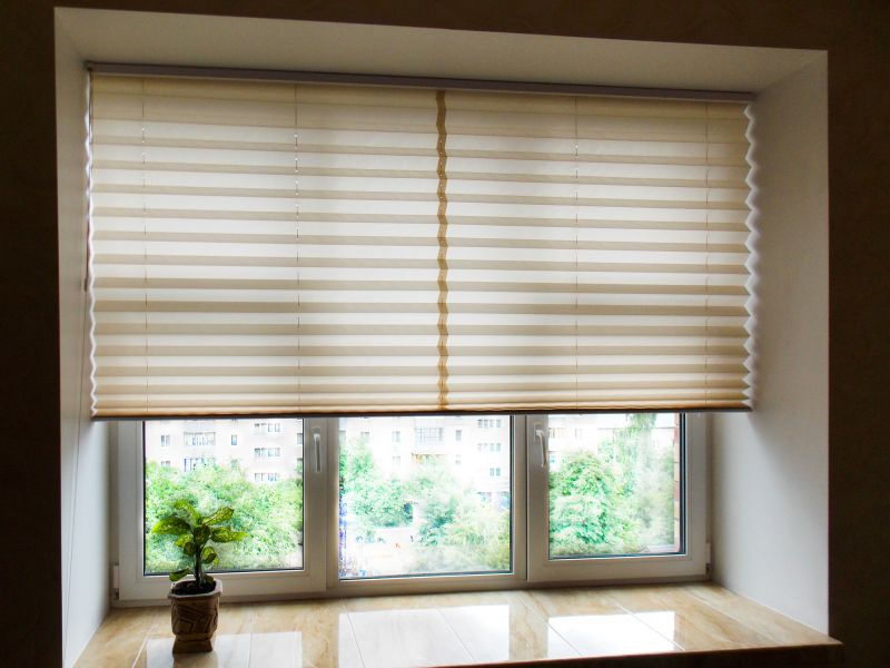 Roman Shades Installation in Longmont, CO